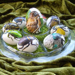 Hühnereier und Gänseei