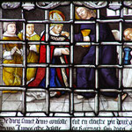 Remis en prison avec ses disciples Rustique et Éleuthère, le Christ leur apporte la communion
