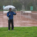 1300 Uhr - Sandy im Regen