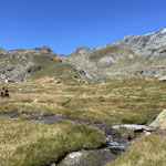 Eine schöne Landschaft mit viel Wasser
