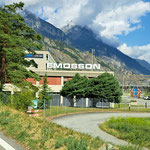 In Martigny fängt auch die Strasse an zu unserem Ziel - Hier endet auch die Druckleitung vom Stausee Emosson und Strom wird produziert