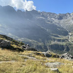 Auch hier zeugt die verlassene Alp "Schena" von vergangenen Epochen