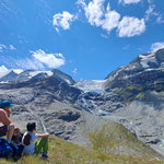 Eine kurze Pause um die Landschaft zu betrachten