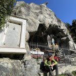 Die Grotte "Madonna die Lourdes"