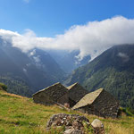 Verlassene Alpe - Unten im Tal liegt Alagna