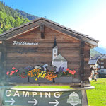 Am Morgen auf dem Campingplatz - Das Wetter ist schön