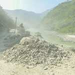 "Highway"... one way, dusty and to much traffic!