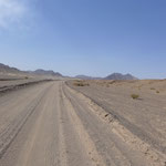 Then we start the drive trough the dessert. 