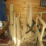 Raiming Pile of Wood