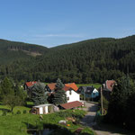 Blick in den Thüringer Wald