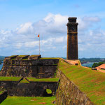 Das guterhaltene Fort Galle