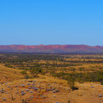 Ausblick auf den Meteoriten-Krater Gosses Bluff
