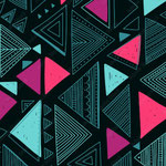 triangles - jersey - oeko Tex