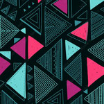 triangles - jersey - oeko Tex