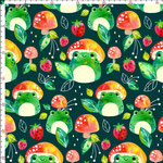 grenouilles champi - jersey - gots