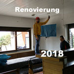 Renovierung Vereinsheim 2018
