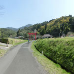 ⑨花尾神社　鳥居