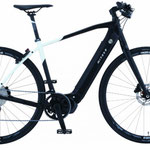 最大６０トルク　CRUISE i 6180　インチューブバッテリー採用のクロスバイクE-BIKE　ハーフマットブラック・ハーフマットホワイト（OKW5）標準現金販売価格は￥374,000 →　割引あり