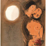 Couple en Ocre, lithografie, M. 59