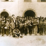 La banda di Riva in passeggiata a Torbole