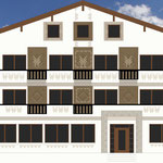 Fassadengestaltung Hotel