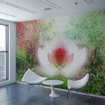 Wartezimmer - Wandgestaltung
