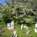 Skulpturengruppe "Blumenwiese" - Marmor - 2016