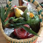 今回は近くのパノラマ市場でお野菜を買って・・お野菜がおいしい！