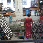 Atelier de tissage / papier (Bhaktapur)