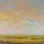 The Sound of Clouds Dancing - oil on linen 36"x54"