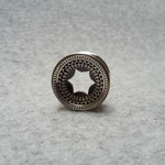 Ohrplug, Edelstahl/Silber
