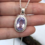 925er Silberanhänger mit Amethyst (Lavenderquarz), 470 Euro (ohne  Kette)