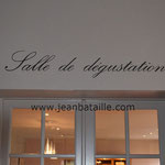 Lettres peintes en style anglaise