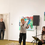 Gegensätzliche Parallelen, Ausstellungseröffnung: Ellen Roß