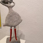 Lady mit hohen Stiefeln - 280 Euro - Künstlerin Anne Hollmann