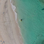 Flag Beach aus der Kite-Persepektive