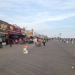 Of course wasn't able to stay away from water... Coney Island, New York City's beach