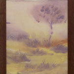 El árbol violeta. 2004 /Setacolor sobre algodón [Disponible]
