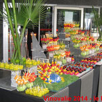 Buffet de fruits pour Vinovalie