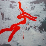 Öl auf Leinwand - 80x100 cm