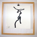 Tusche auf Papier  - 30x30 cm