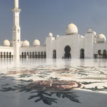 Moschee Sheick Zayed, Abu Dhabi, Innenhof 