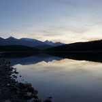 PATRICIA LAKE IN THE EVENING