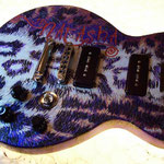 'Yepes Signature' Gibson Custom "J.D. Natasha" Guitar (in progress) at Studio .357 Blue Star, Big Tex Grain Mills, San Antonio, Texas  USA 