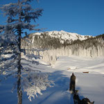 Die Hütte ist in Sicht.