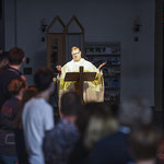 Pastor Stephan Markgraf leitet die Jugendkirche Tabgha. (Foto: Alexandra Roth | Bistum Essen)