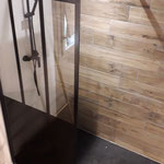 Bac de douche en pierre