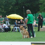 Stefan mit Flocki auf Platz 4