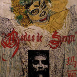 Bodas de Sangre ©2006, Acrylic, Gold, Copper and Silver Leaf on Canvas, Dimensions 24" w x 32" h, Private Collector