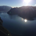 Traumhafte Aussicht auf den Traunsee